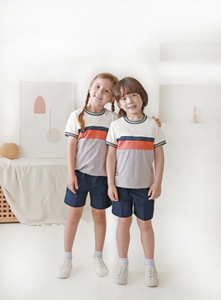 스트릿키즈 기능성 티셔츠 세트 어린이집 활동복 원복 어린이날선물용티