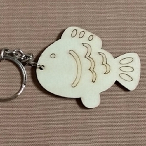 동물열쇠고리-물고기B 만들기재료/ 어린이집만들기 유치원만들기 초등만들기 초등미술
