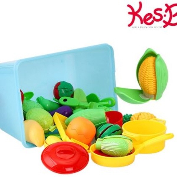 kb 캐스비 플레이 해피소꿉놀이 마트 과일야채속엿보기(2190) 과일모형