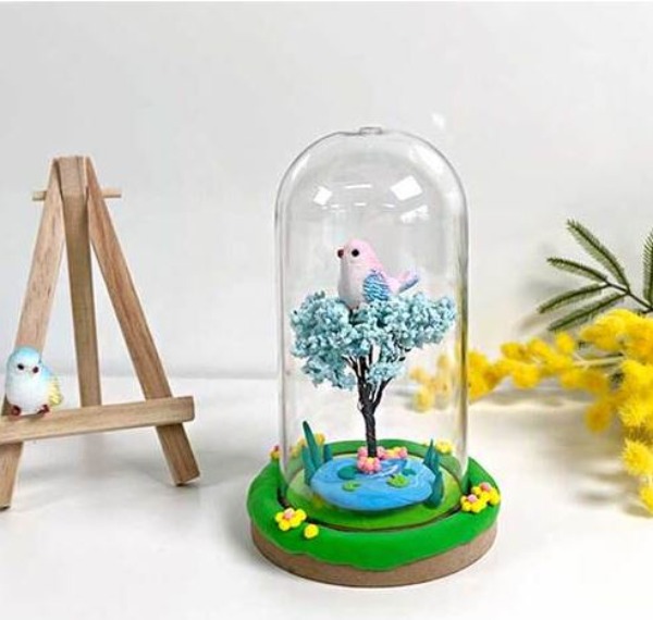 T_ DIY 방과후만들기 여름나무와 종달새 만들기 (클레이포함)